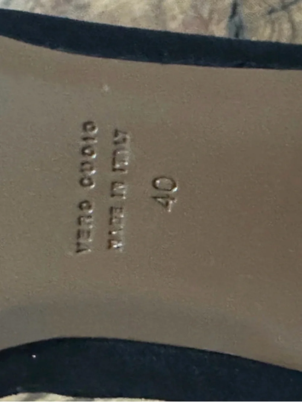 ATP Black Suede Women's Flats